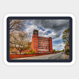 Belper East Mill, Derbyshire, England Sticker